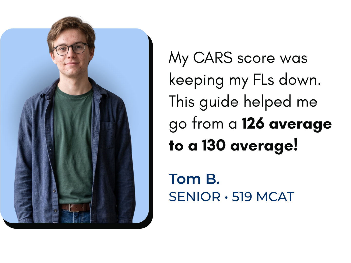 Student testimonial
