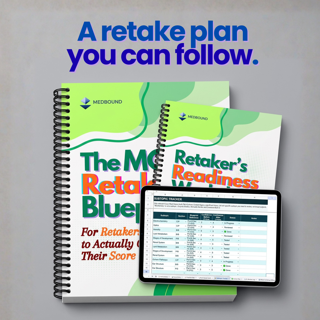 The MCAT Retaker's Blueprint