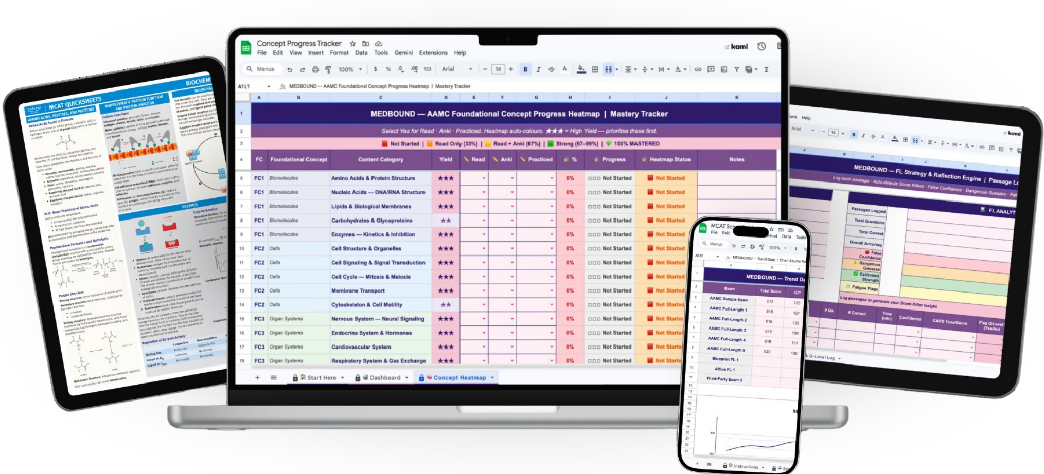 MCAT High-Yield Bundle